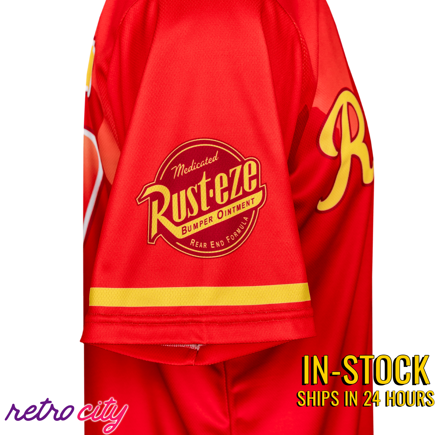 radiator springs disney cars movie baseball jersey in stock 4 min radiator springs disney cars movie baseball jersey in stock 4 min
